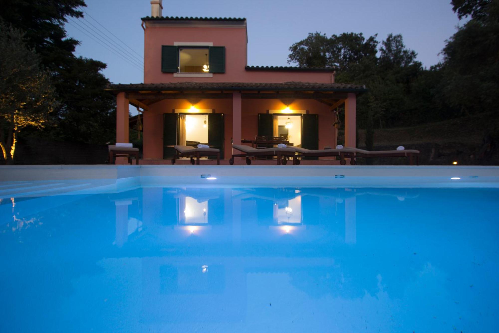 Quercus Villa, Achilleion Palace, Corfu Perama  Eksteriør bilde
