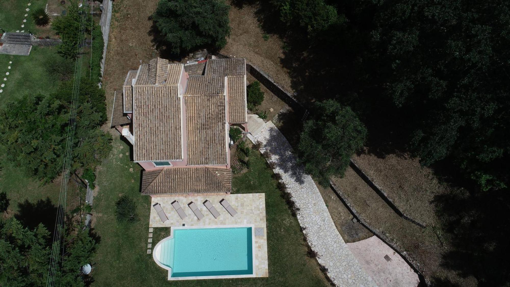 Quercus Villa, Achilleion Palace, Corfu Perama  Eksteriør bilde